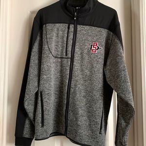 Footjoy outerwear piece with SDSU logo. Gently used Mens Sz Med. Smoke free home